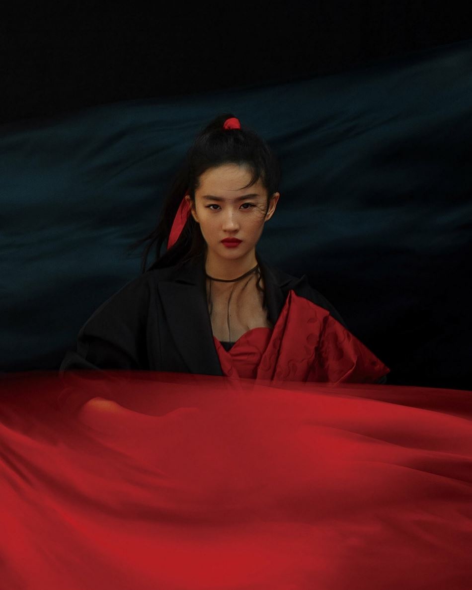 刘亦菲「花木兰」东方古典写真曝光！造型超美霸气十足！