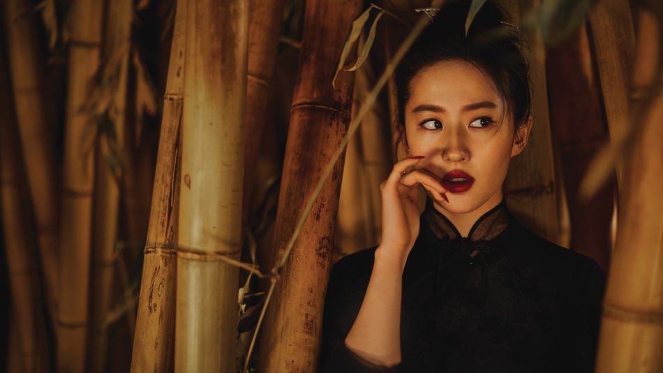 刘亦菲「花木兰」东方古典写真曝光！造型超美霸气十足！