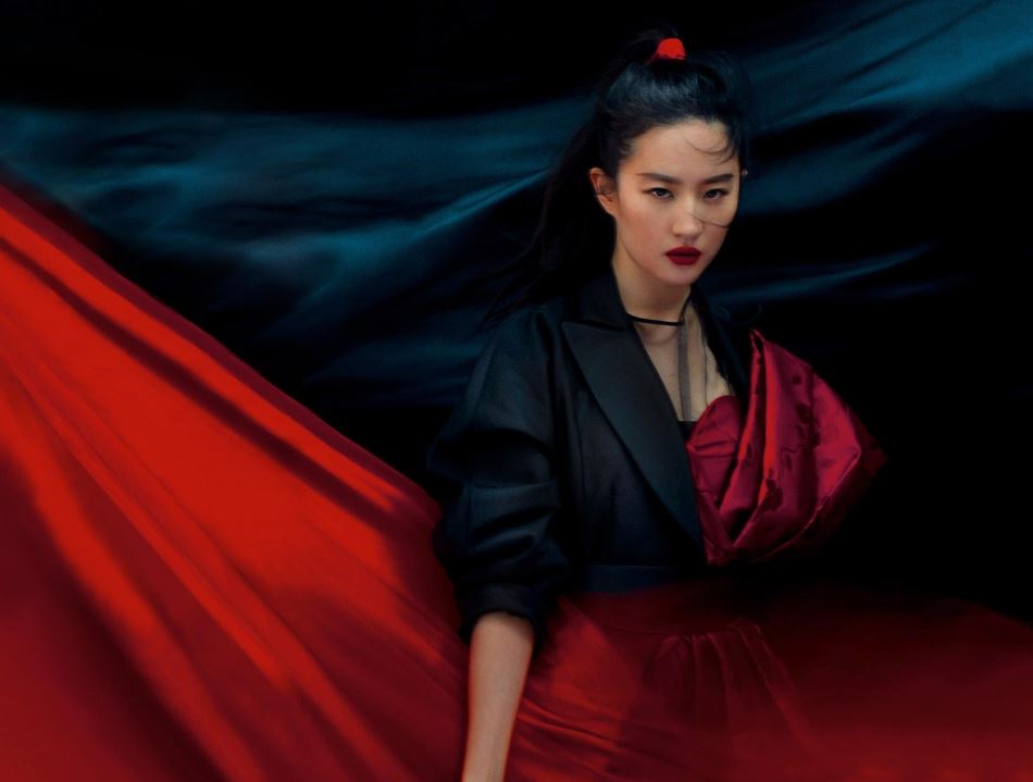 刘亦菲「花木兰」东方古典写真曝光！造型超美霸气十足！