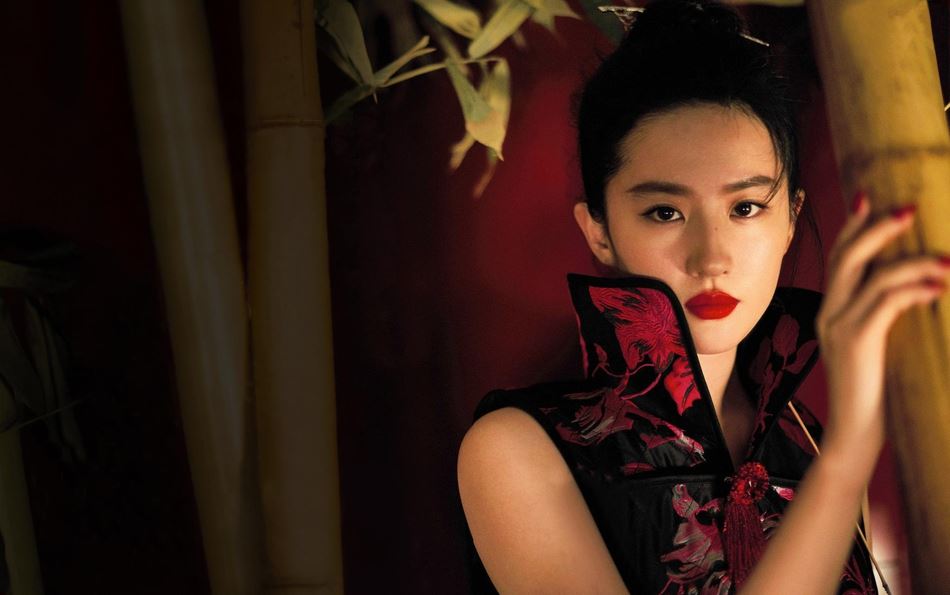 刘亦菲「花木兰」东方古典写真曝光！造型超美霸气十足！