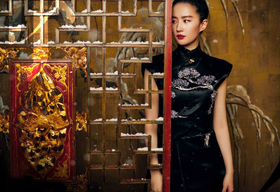 刘亦菲「花木兰」东方古典写真曝光！造型超美霸气十足！