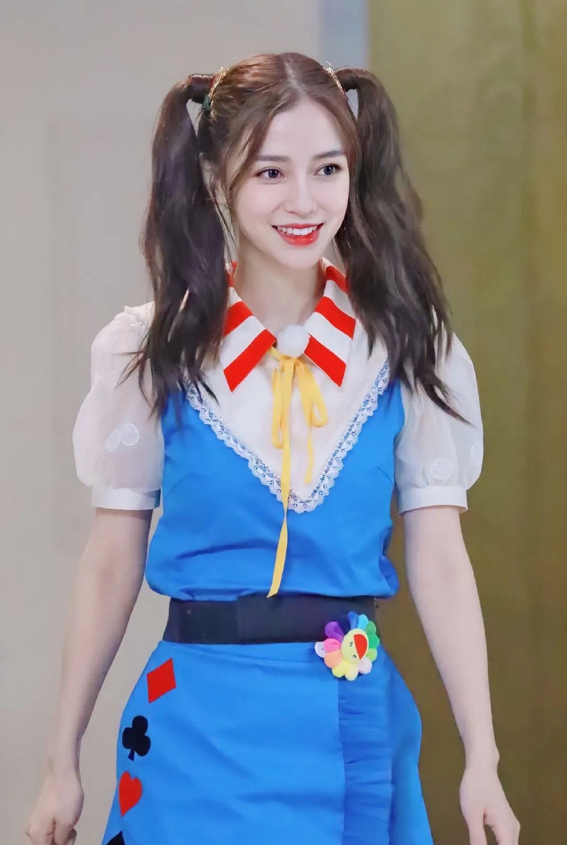 超减龄！盘点7位双马尾女星，杨幂baby超纯真可爱！