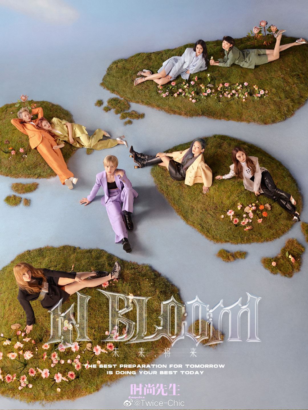 【创3】训练生时尚大片曝光！演绎青春复古风超漂亮！