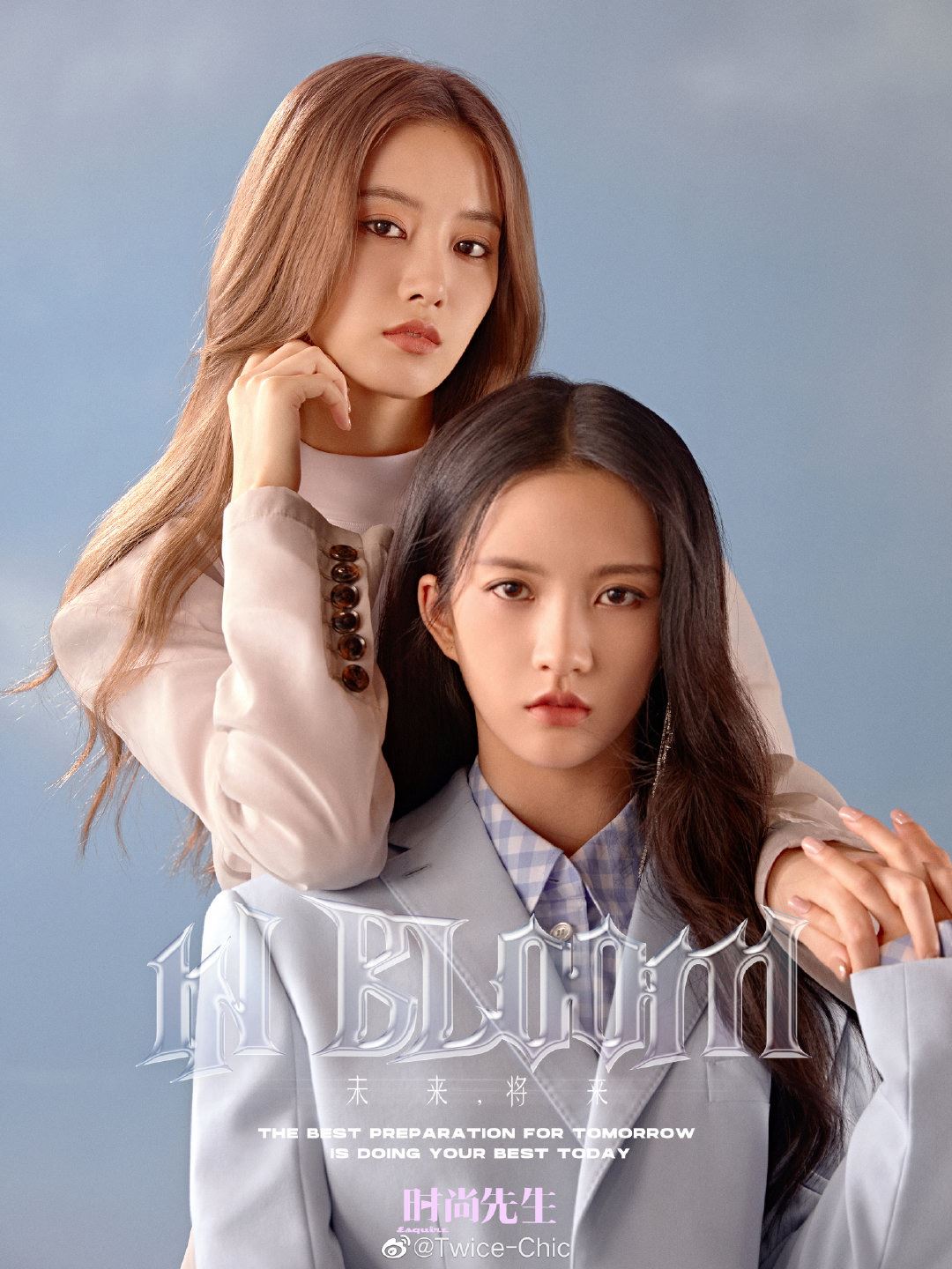 【创3】训练生时尚大片曝光！演绎青春复古风超漂亮！