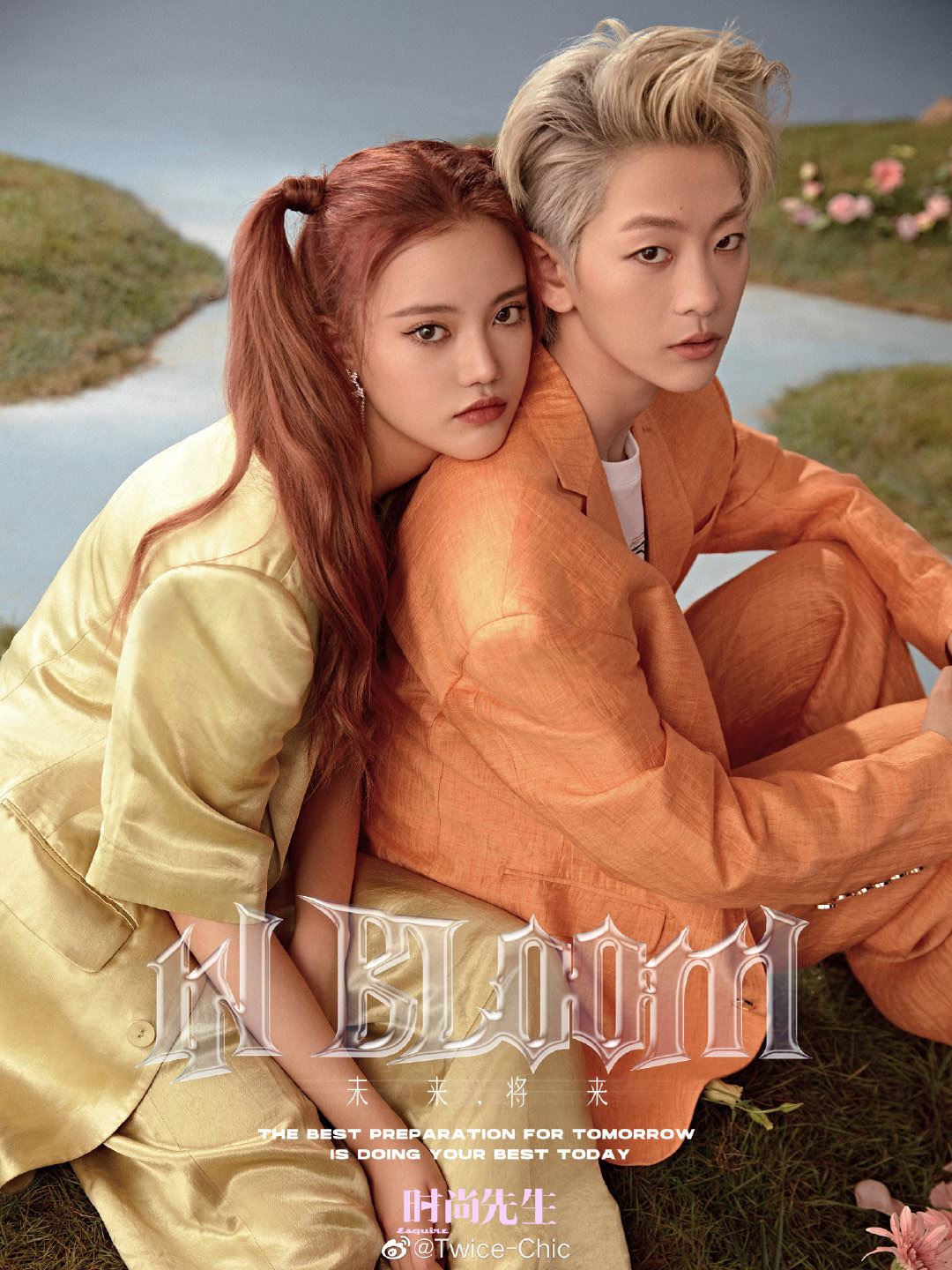 【创3】训练生时尚大片曝光！演绎青春复古风超漂亮！