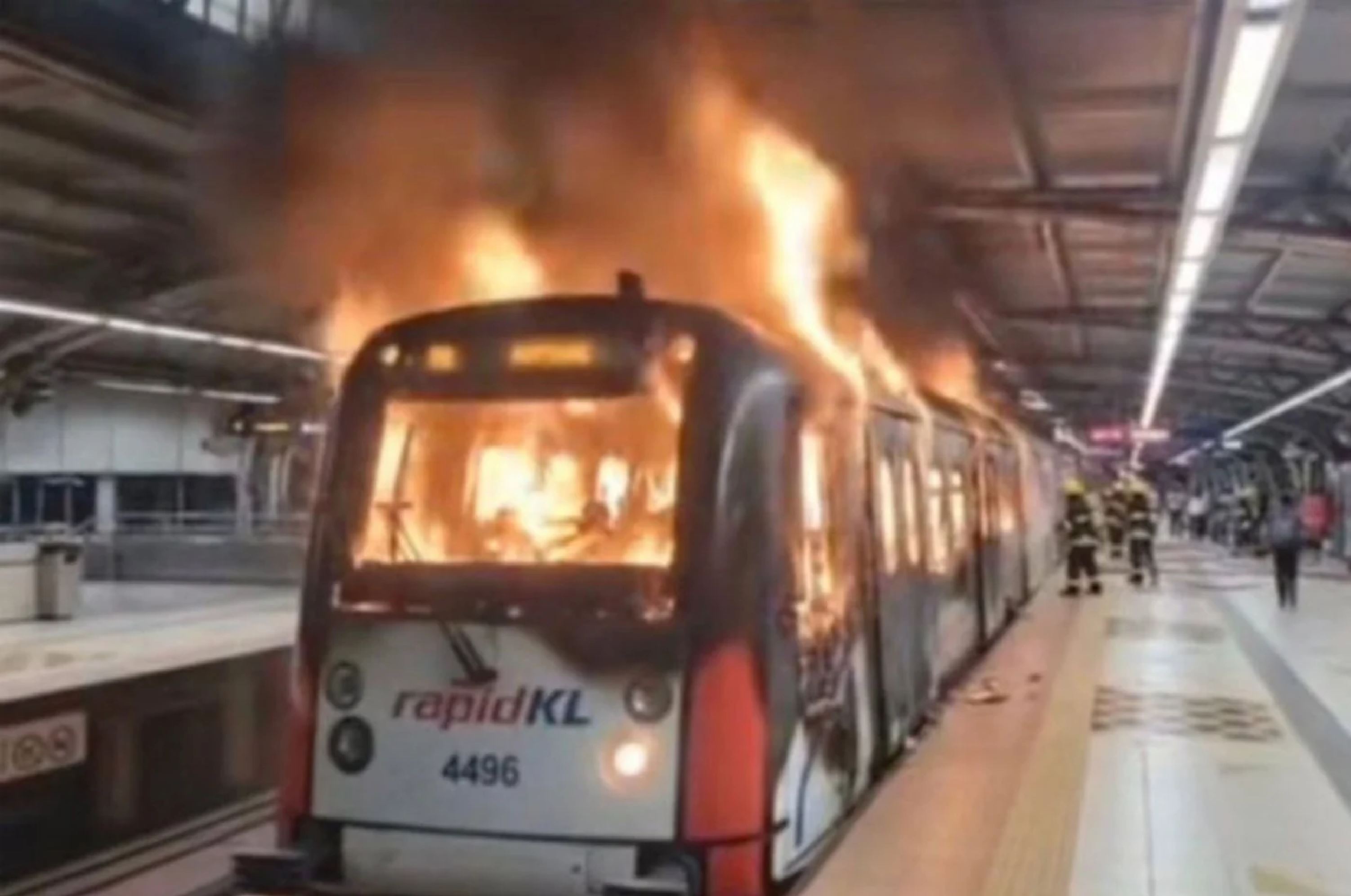 prasarana: rapidkl fire video is fake