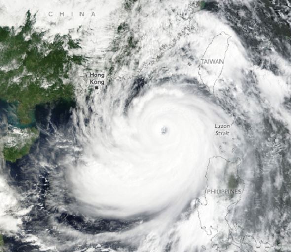 ragasa kills 14 in taiwan, ahead of china landfall
