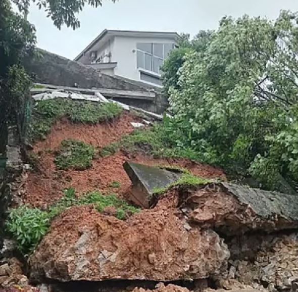 news | flood numbers top 14k, landslide hits taman united