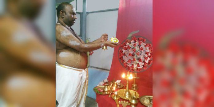 people are now praying to ‘goddess corona’ in attempt to stop the pandemic