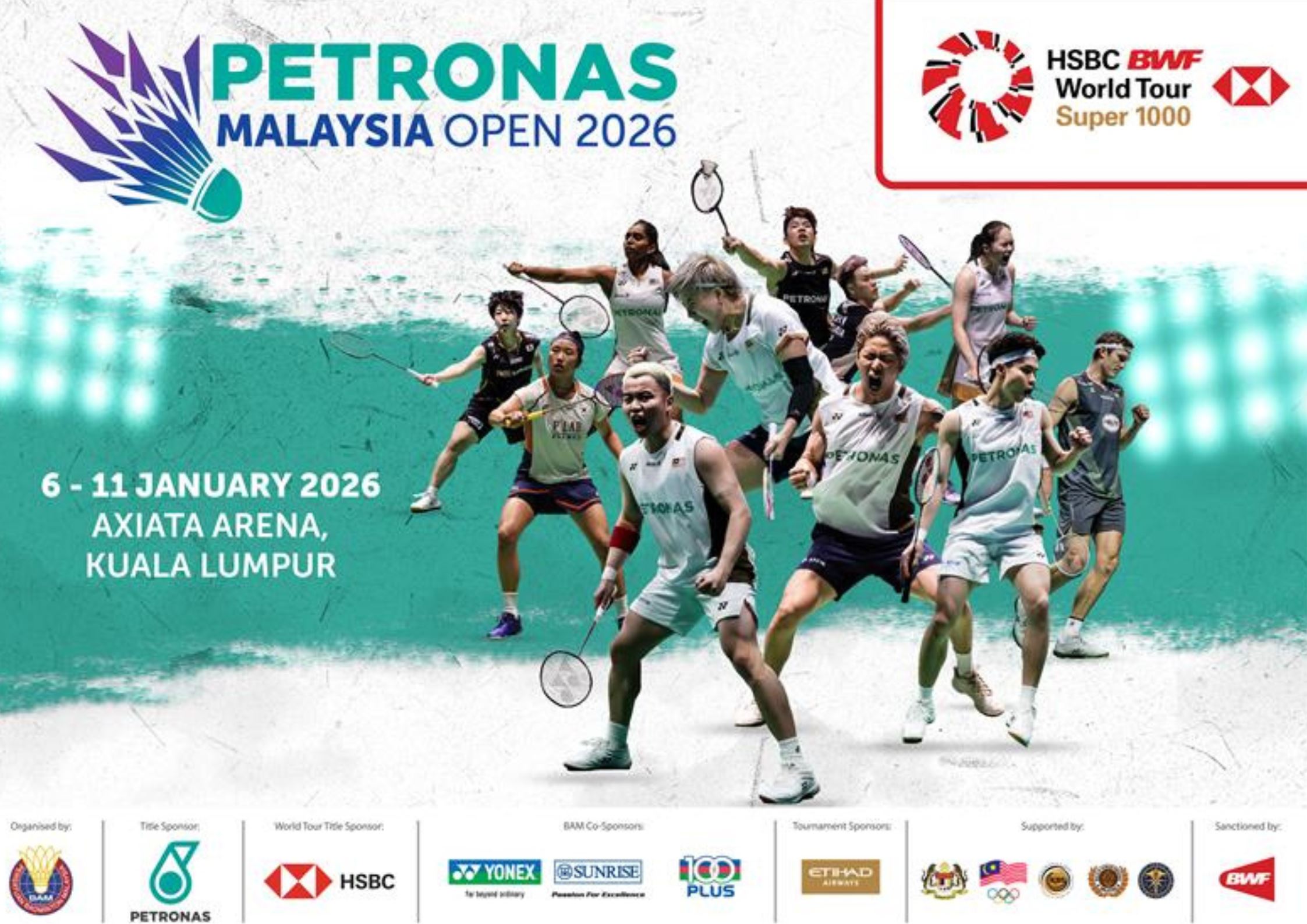 Win Tickets to Watch "PETRONAS MALAYSIA OPEN 2026"