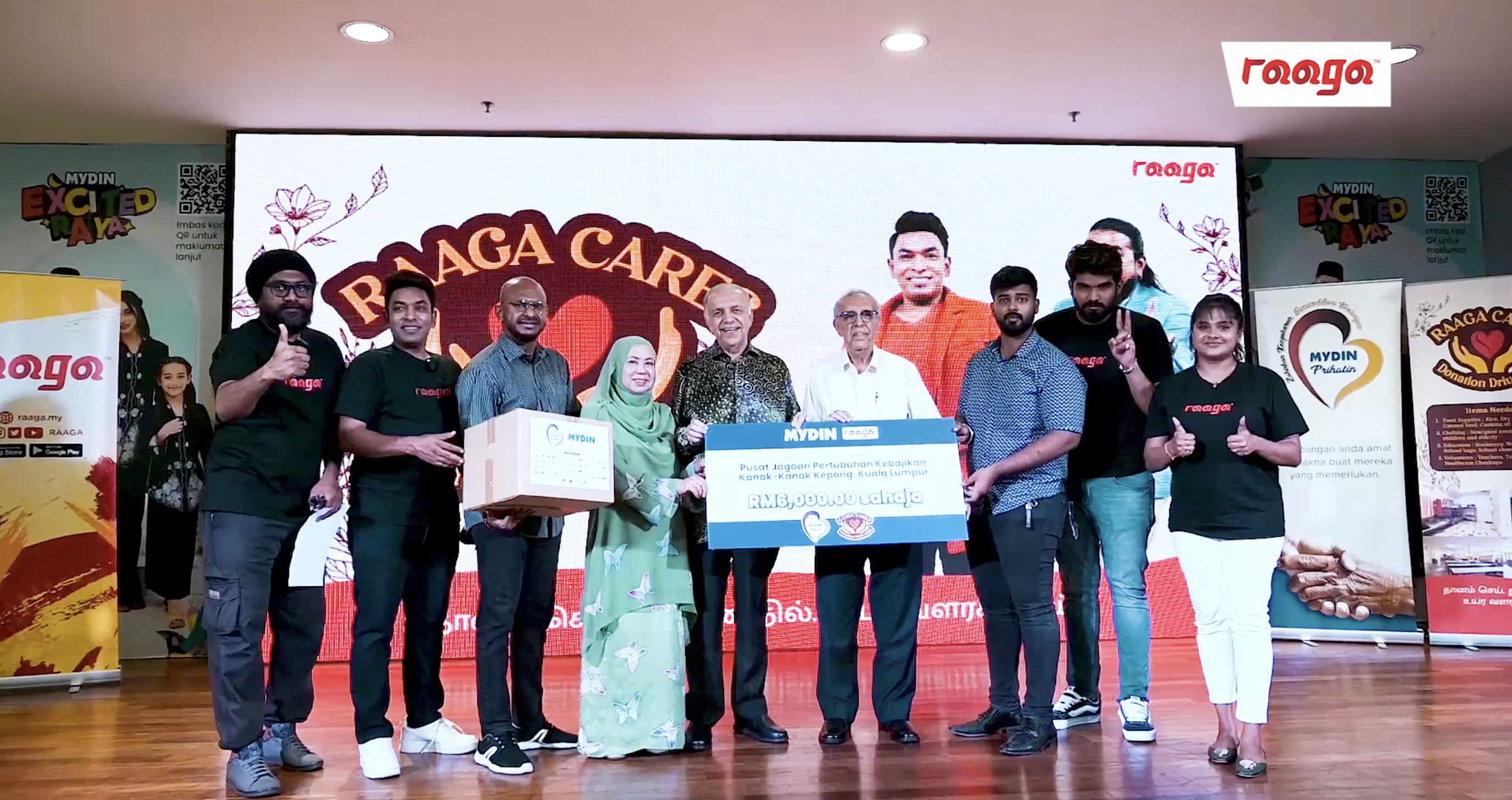 Raaga Cares Donation Drive at Mydin Mall Subang Jaya ? | Kalakkal Kaalai 
