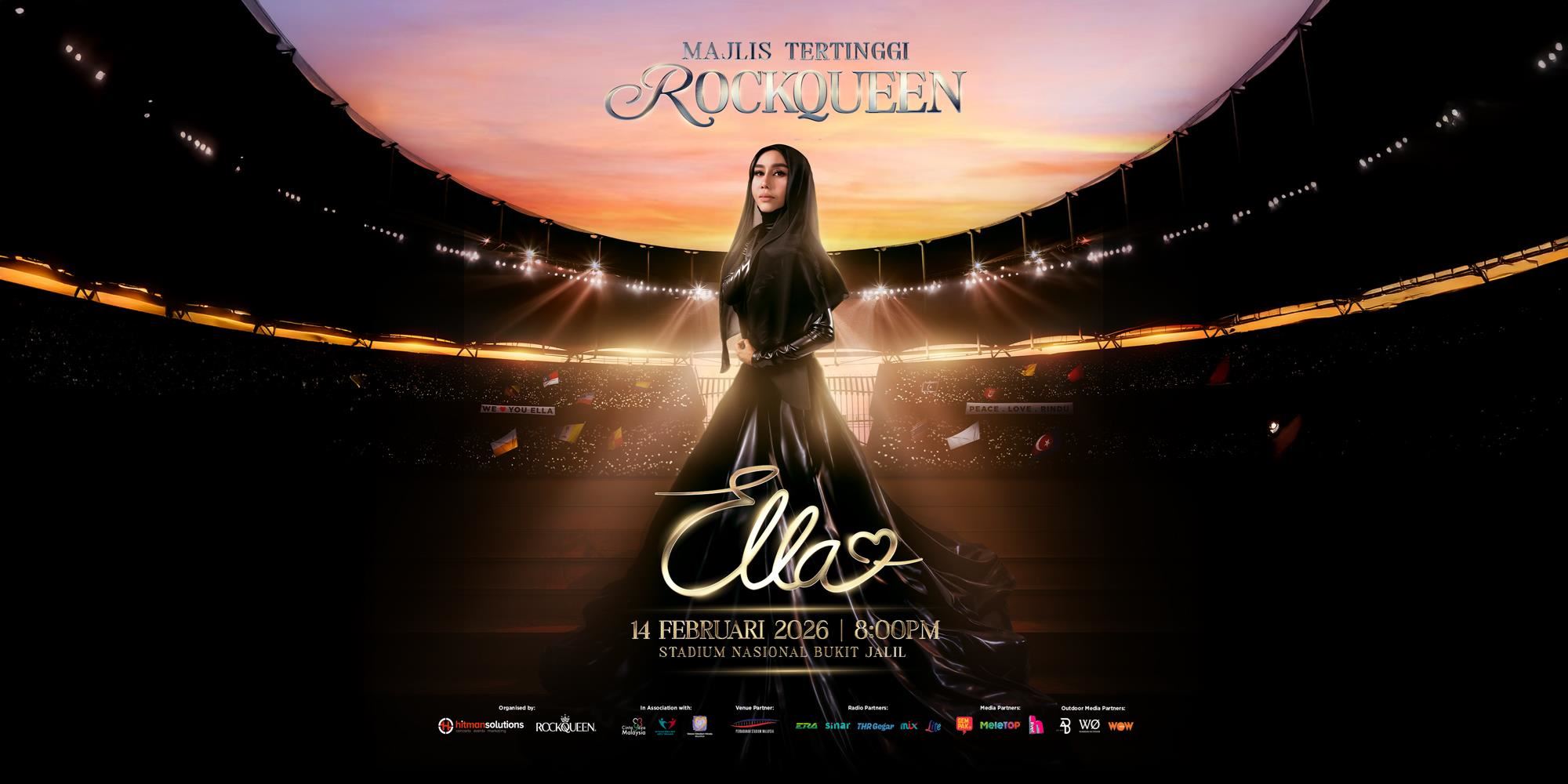 peraduan sinar | konsert majlis tertinggi rockqueen ella 2026