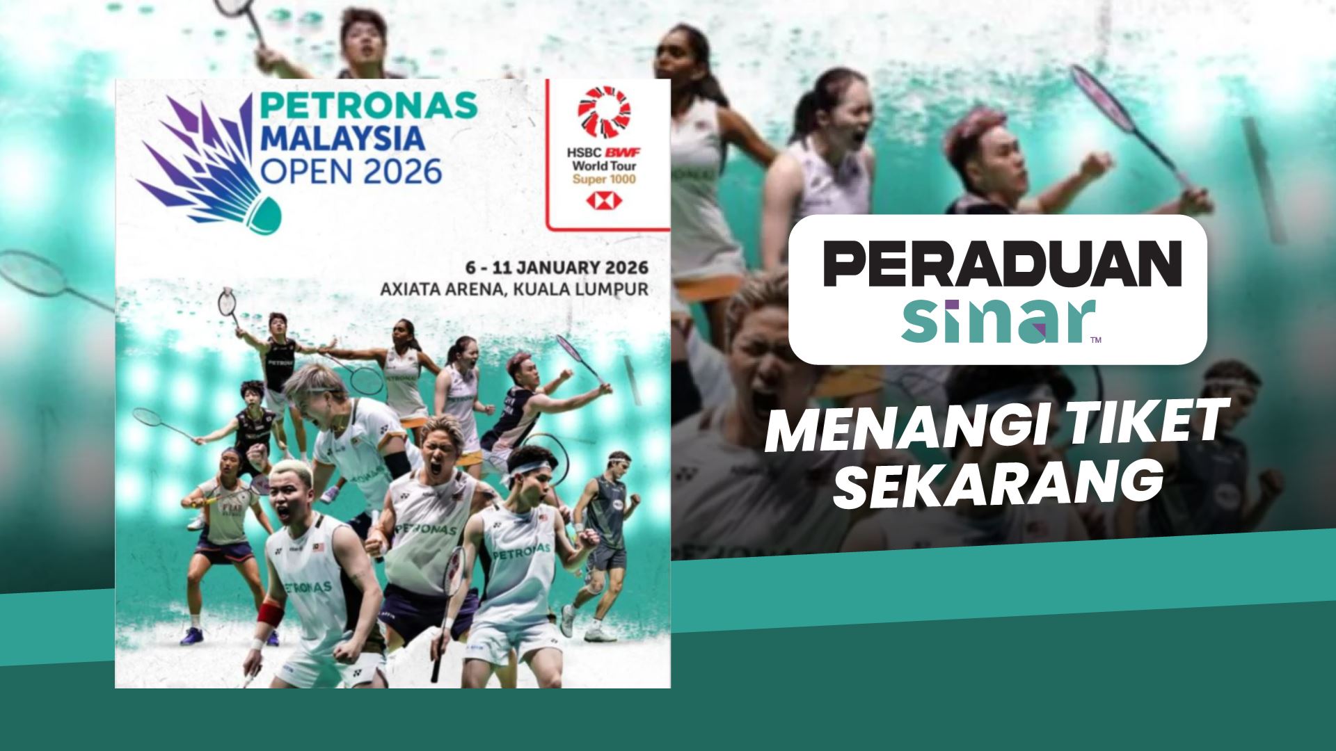 Peraduan SINAR | Malaysia Open 2026