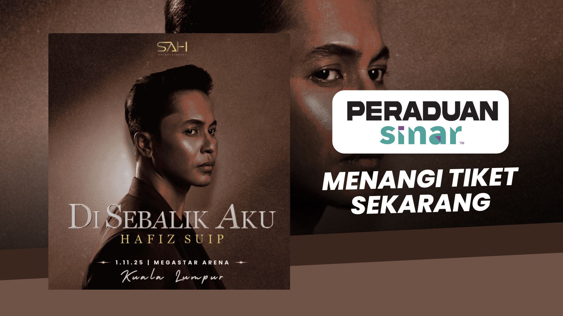 Peraduan SINAR | Konsert Di Sebalik Aku : Hafiz Suip