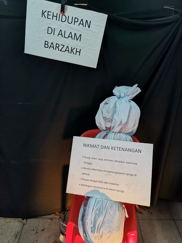 cikgu buat rumah 5 alam untuk anak murid, termasuklah alam kubur!