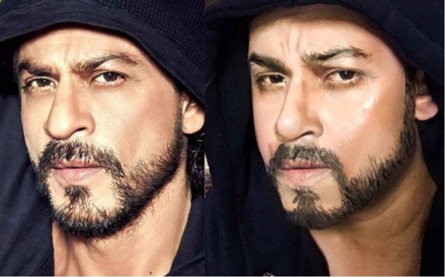 jurusolek dari malaysia ini lakukan make-over mirip shah rukh khan