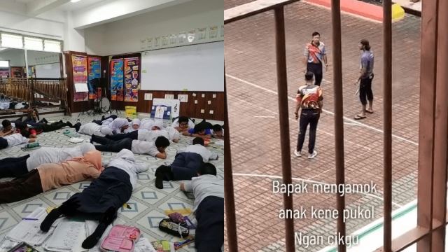 Video Amukan Lelaki Di Sekolah Kian Tular, Pihak Pengurusan Tampil Bagi Jawapan
