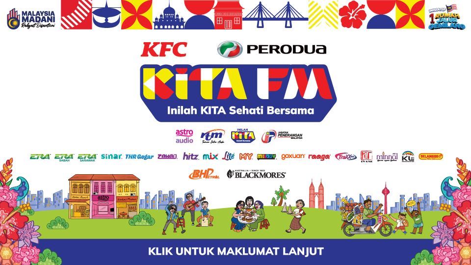 Personaliti SINAR Sertai Jelajah KITA FM 2025 di Kuala Terengganu