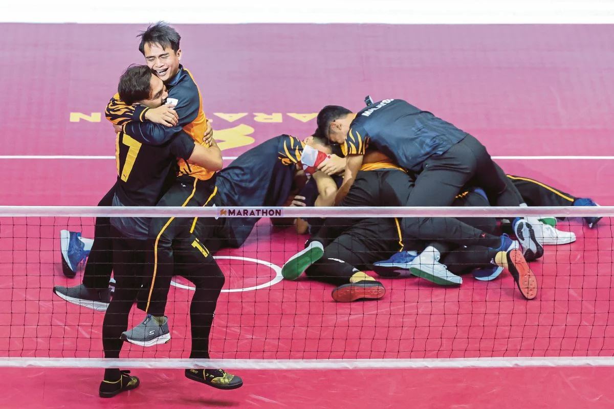 Detik Emas Bersejarah, Malaysia Tamatkan Kemarau Panjang Dalam Sepak Takraw Regu Berpasukan