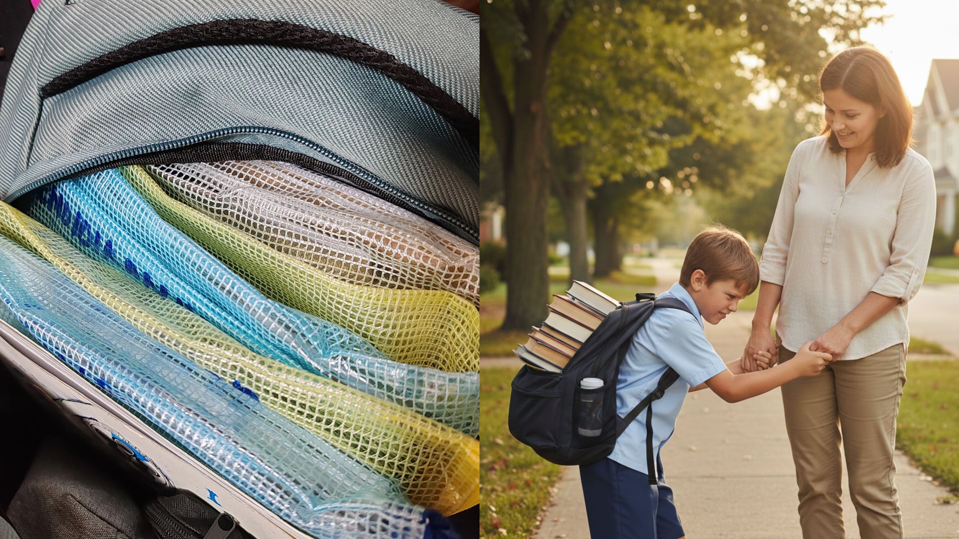 Dakwa Bawa Beg Terlalu Berat ke Sekolah, Netizen ‘Bebel’ Ibu Generasi Kini Terlalu Manjakan Anak