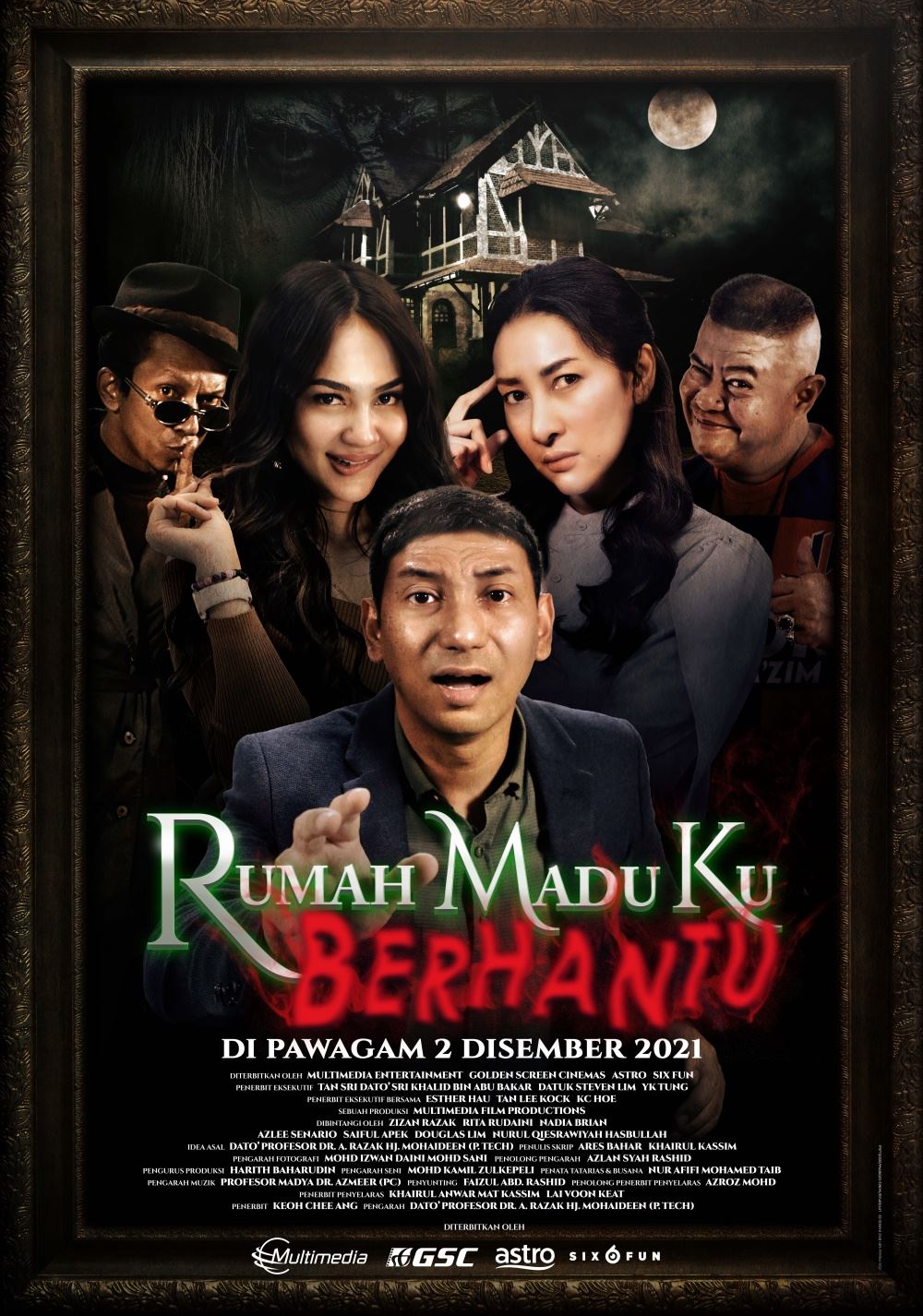 sinar : rumah maduku berhantu