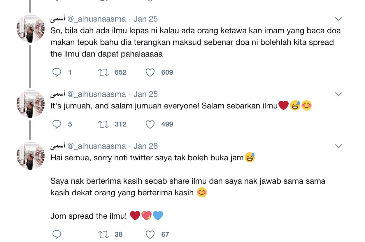 kita nak pergi mana-mana pun atau keluar rumah pun kena baca doa makan. ini sebabnya.