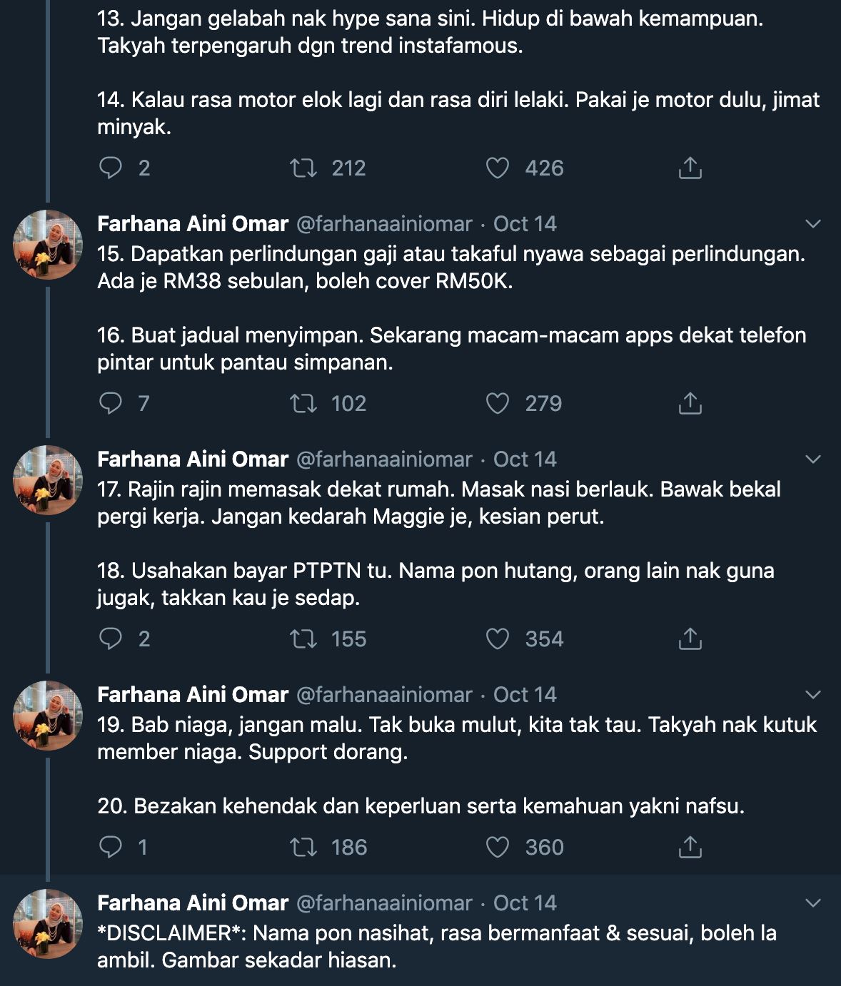 wanita bagi nasihat kewangan untuk orang muda