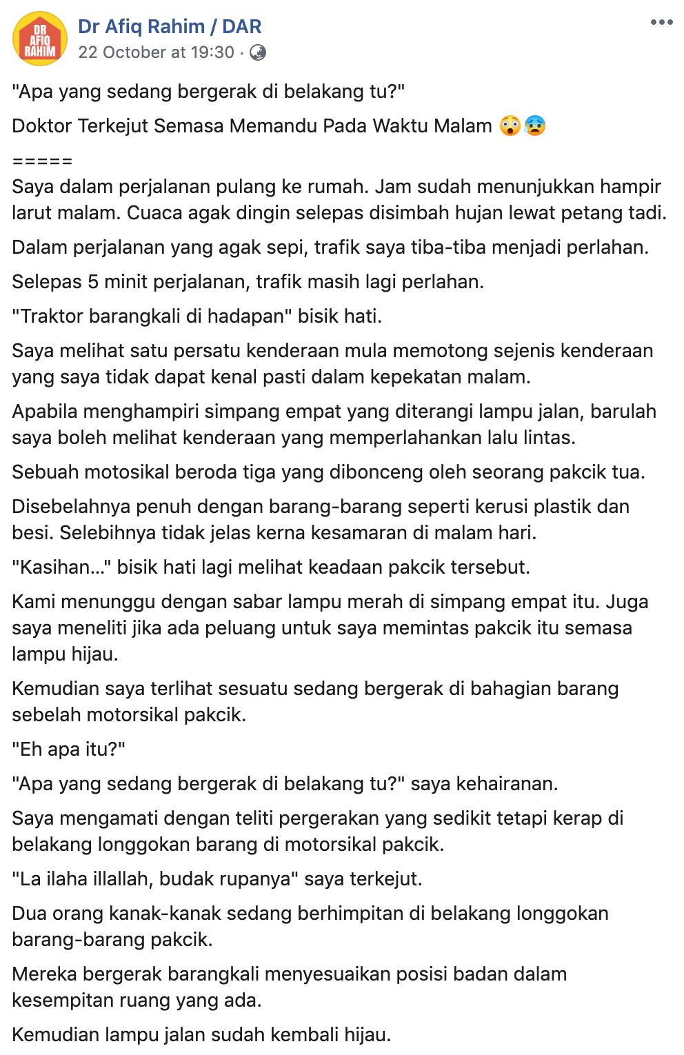 kisah warga emas lanjut usia keluar mencari rezeki buat netizen tersentuh
