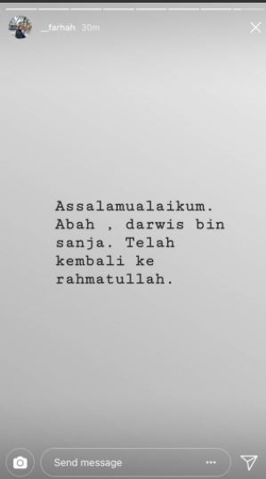 along minta maaf abah, along tak patut drive kereta masa tu