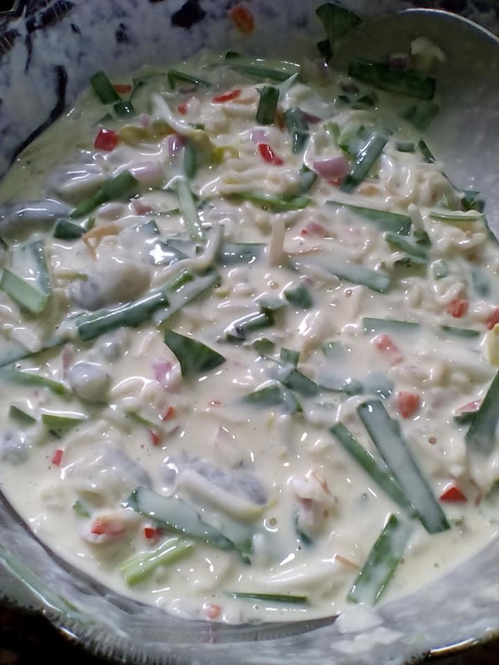 cara membuat cucur udang guna mee segera