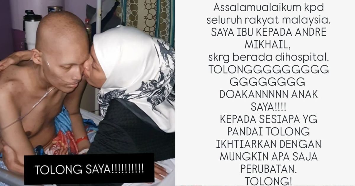 “Ya Allah, Tolong Anak Saya…” - Rayuan Pilu Amyza Aznan Buat Andre Mikhail Undang Sebak, Doktor Minta Keluarga Bersedia Kemungkinan Terburuk