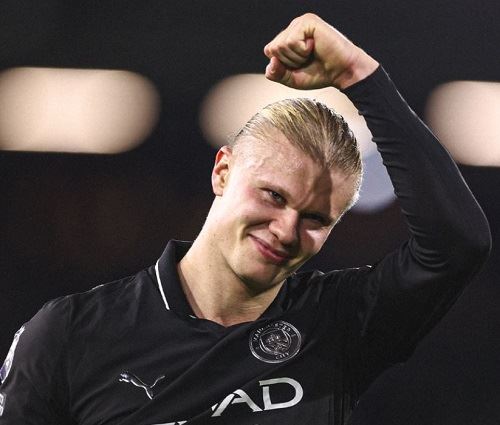 haaland joins the century club