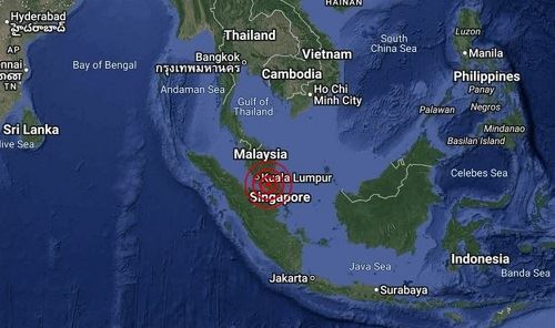 weak quake and aftershock hit johor