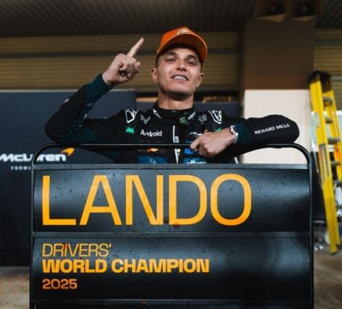 lando is the new f1 champ