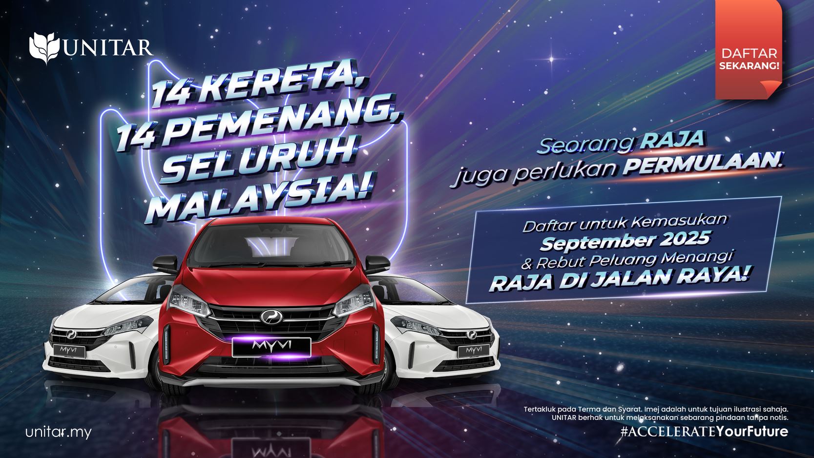 Menang kereta dengan UNITAR