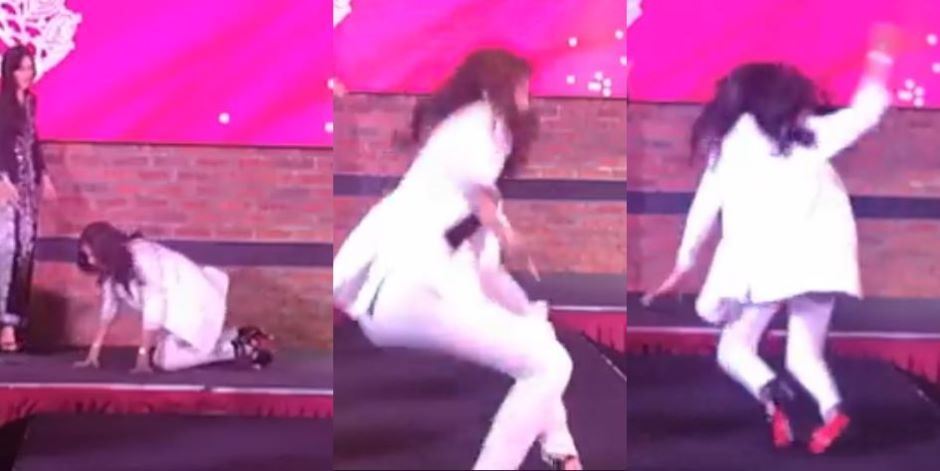 insiden model jatuh pentas masa catwalk, tak sangka ada yang meninggal dunia