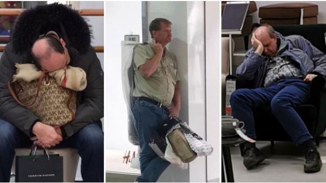 instagram miserable_men kongsi gambar para lelaki bila kena teman pasangan ber-shopping