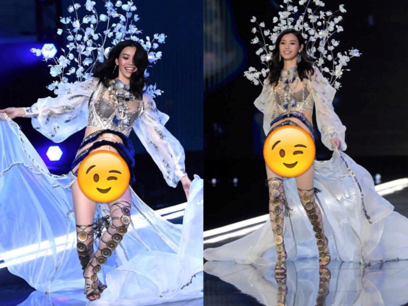 insiden model jatuh pentas masa catwalk, tak sangka ada yang meninggal dunia