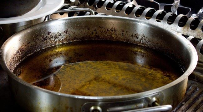 jangan guna minyak masak berulang kali!