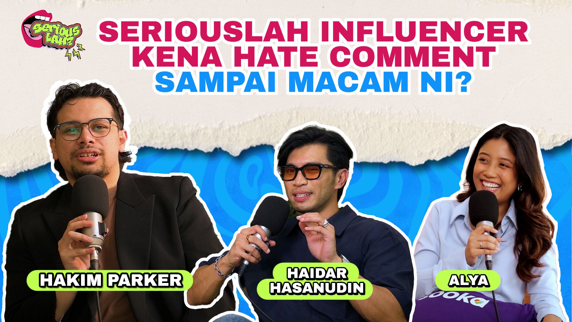 Pernah Diejek Muka 'Goblin' Oleh Netizen, Hakim Parker Balas Guna Cara Tajam l Serious Lah EP48