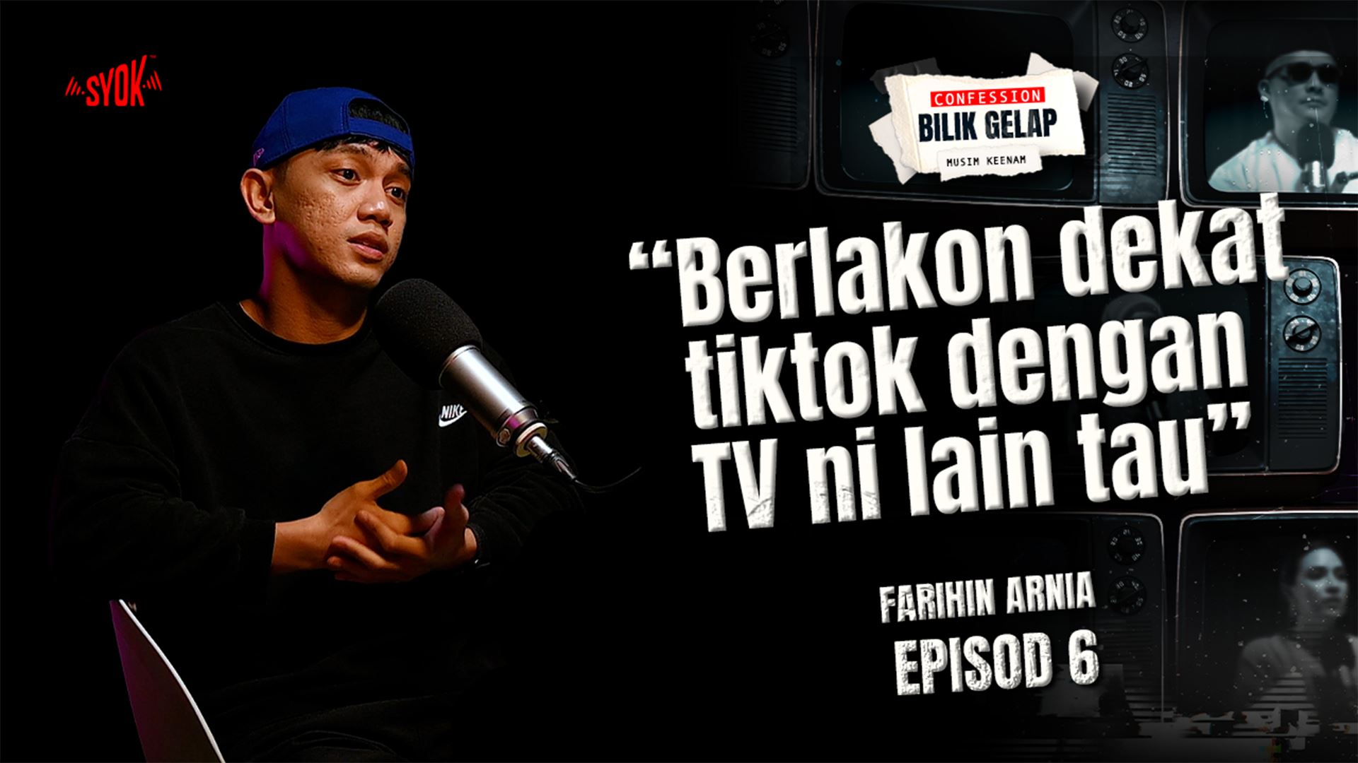 Takut Jika Satu Hari Saya Pulang Sabah Tangan Kosong - Farihin Arnia | Confession Bilik Gelap S6EP6