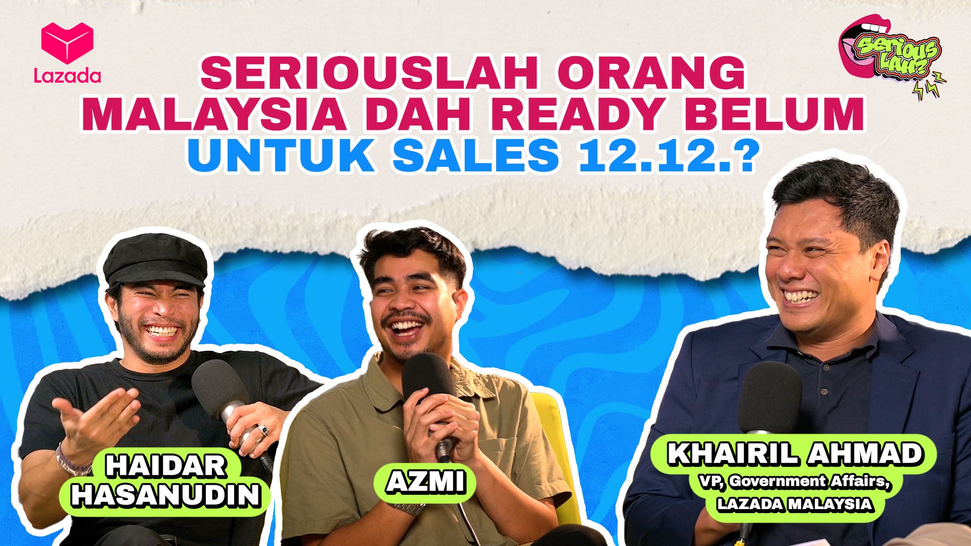 12.12 Gila Shopping di Lazada? AI Lazzie Jadi Senjata! | Serious Lah EP41