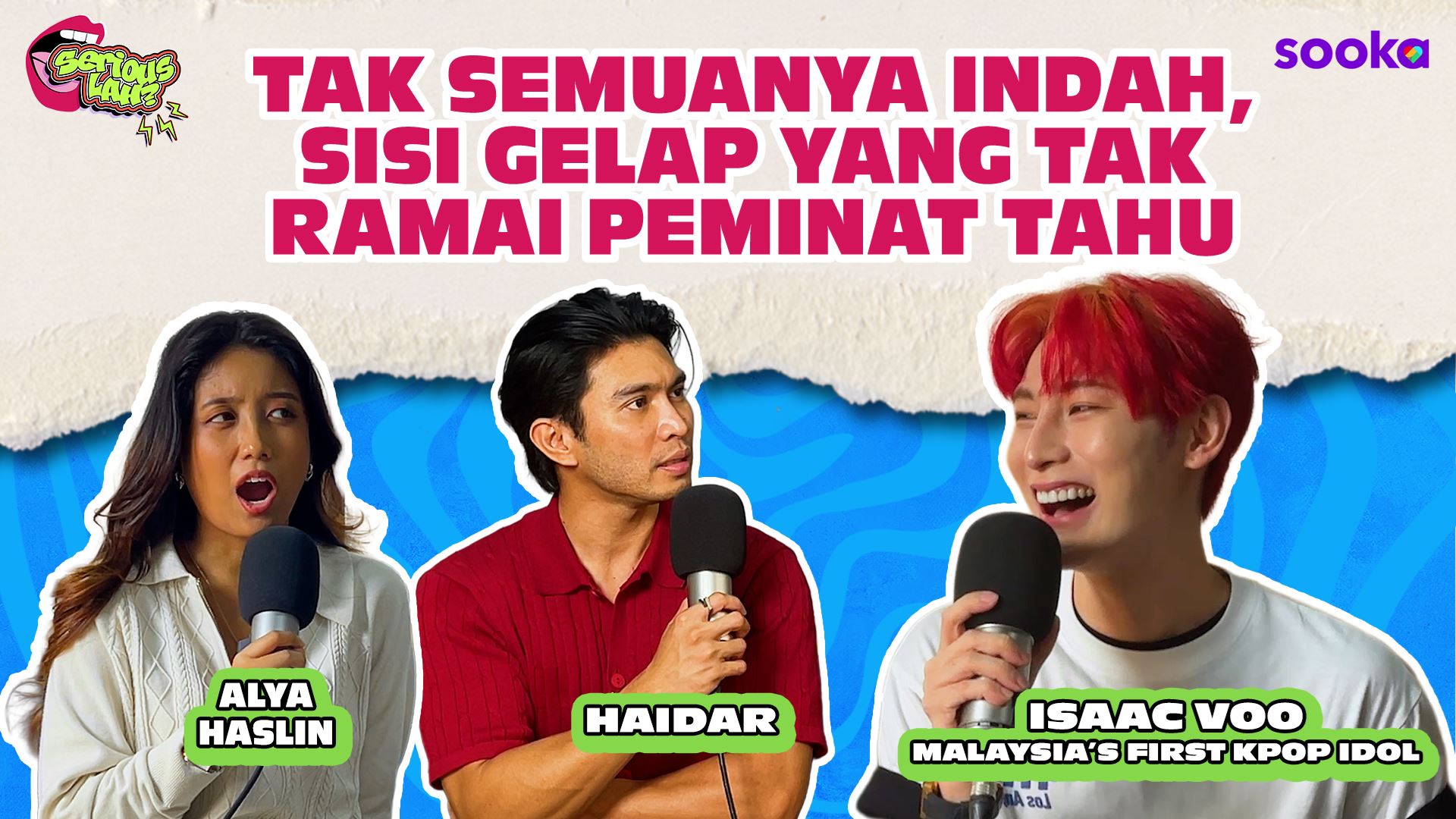  Isaac Voo Dedah Cabaran Jadi K-Pop Idol, Makan Sekeping Roti Je Sehari! | Serious Lah EP45