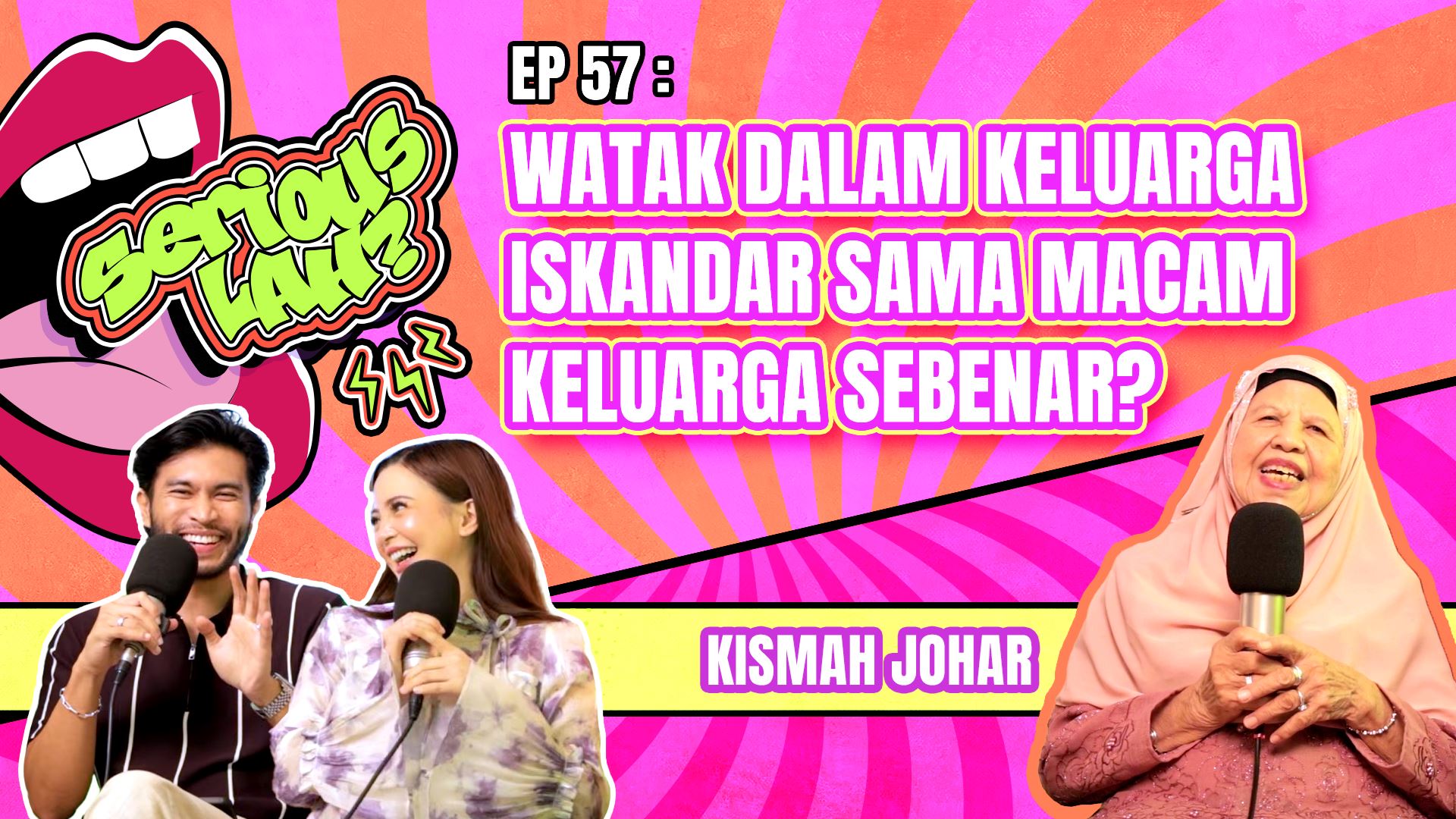Kismah Johar Bersyukur Keluarga Iskandar-3 Menemui Peminat Semula | Seriouslah EP57