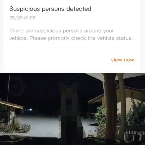 Dapat Notifikasi ‘Suspicious Person’ Dekat Kereta, Bila Tengok Kamera Tak Sangka Nampak Ni