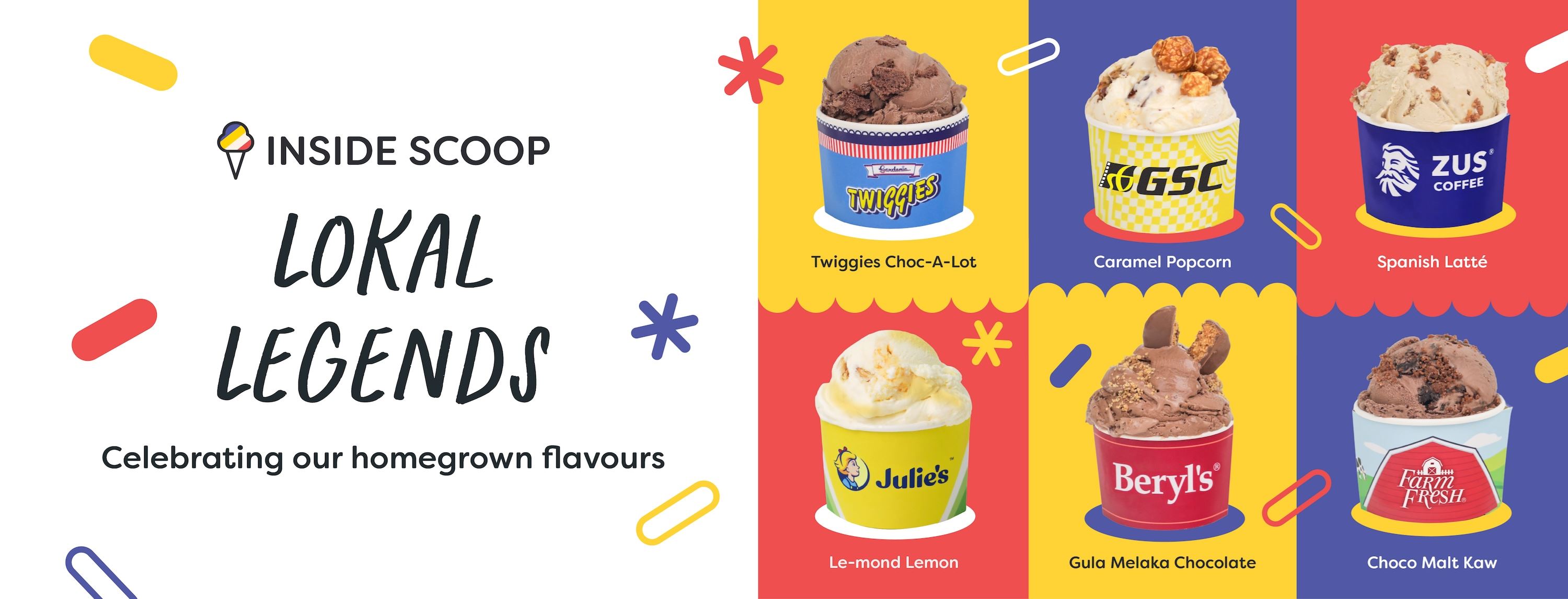 inside scoop kembali dengan aiskrim ‘lokal legends’, ada twiggies, popcorn dan spanish latte!