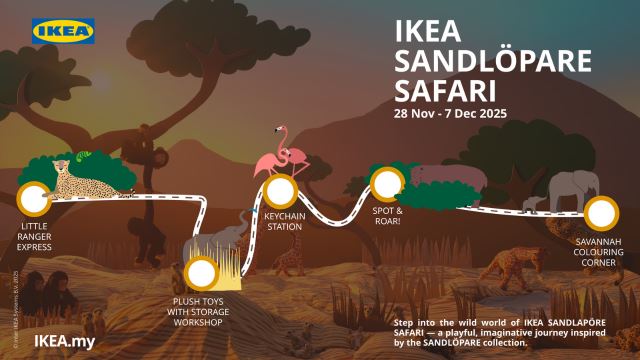 ikea perkenalkan dunia savana di rumah anda dengan koleksi sandlöpare