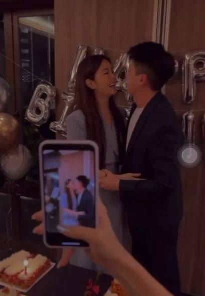 【娱乐】任容萱恋情曝光！男友生日趴上甜蜜告白还当众亲亲！