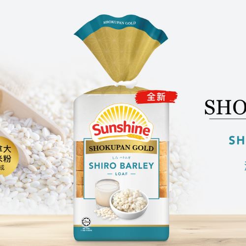 Sunshine Bakeries推出薏米吐司！全新口味超受欢迎！