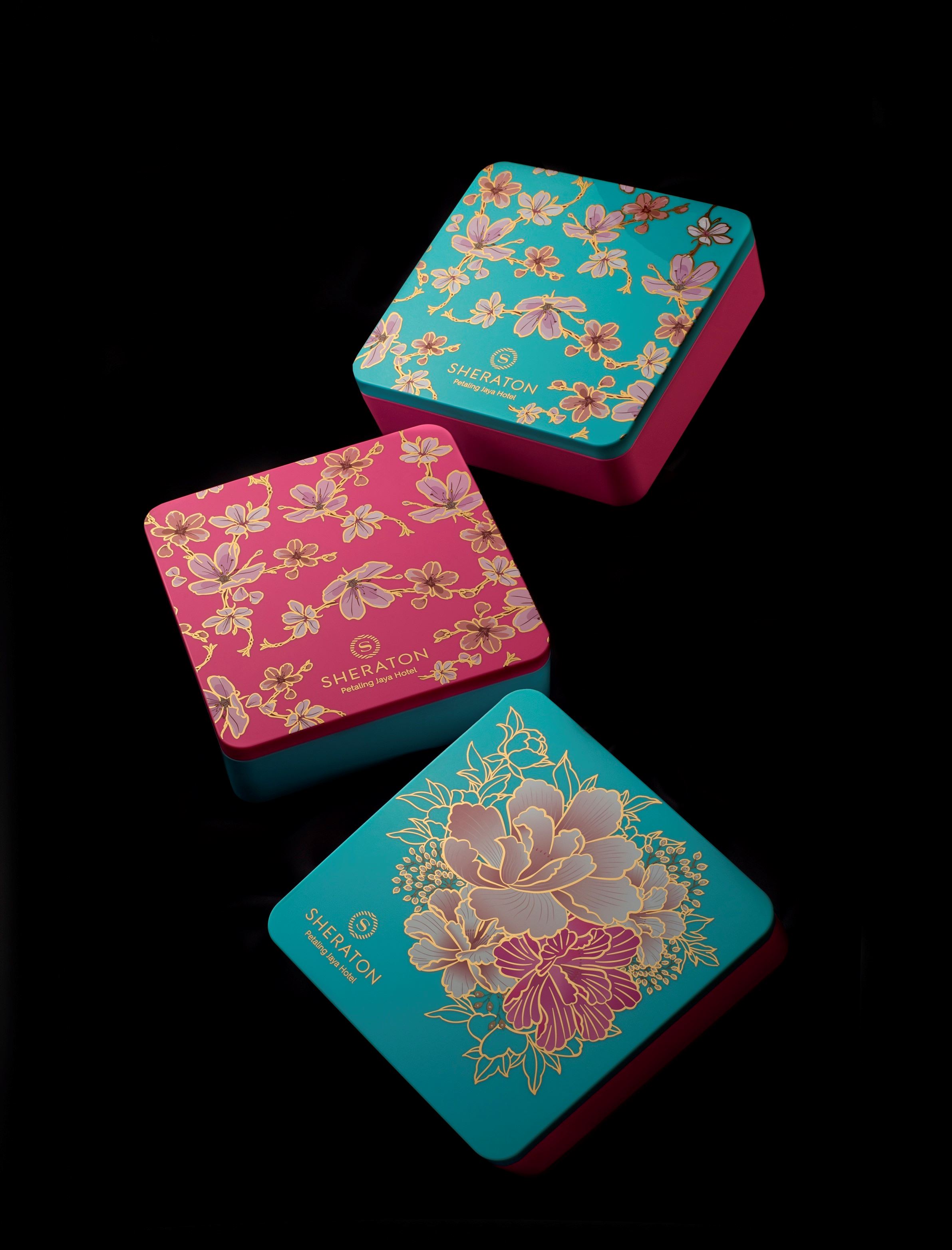 pj喜来登酒店以“花系列”为今年中秋主题！牡丹，梅花还有蒂芙尼花！